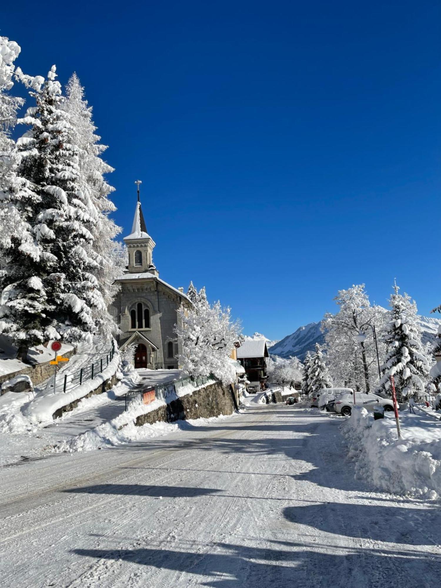 Charmant Appartement Au Vagabond Leysin Εξωτερικό φωτογραφία